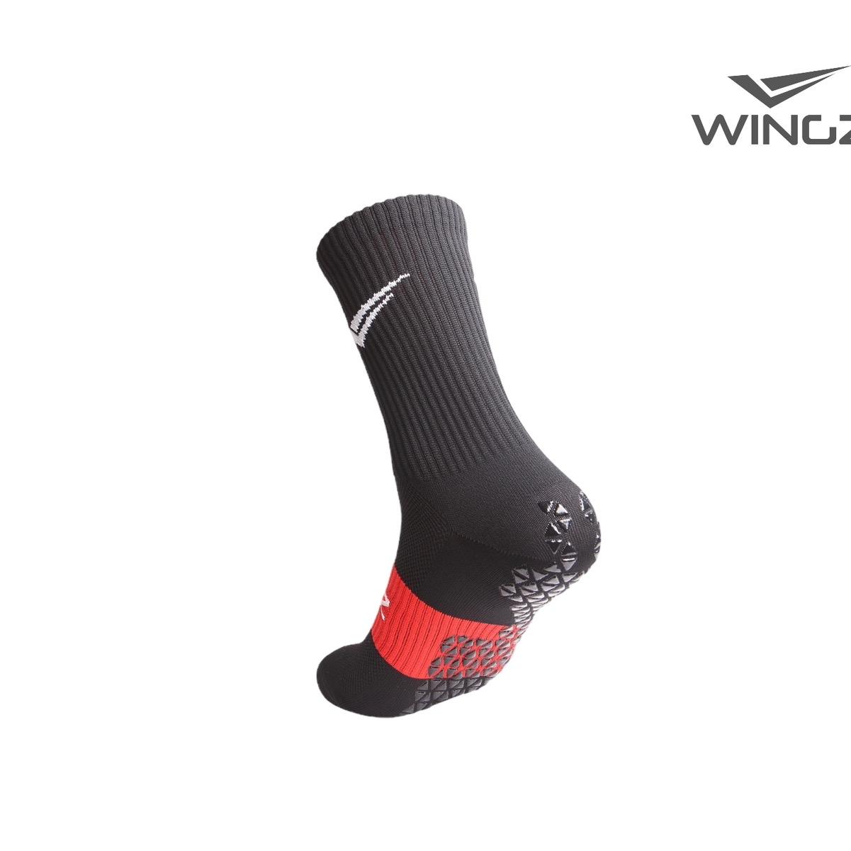 ถุงเท้ากันลื่น WZ-8300 สีดำ