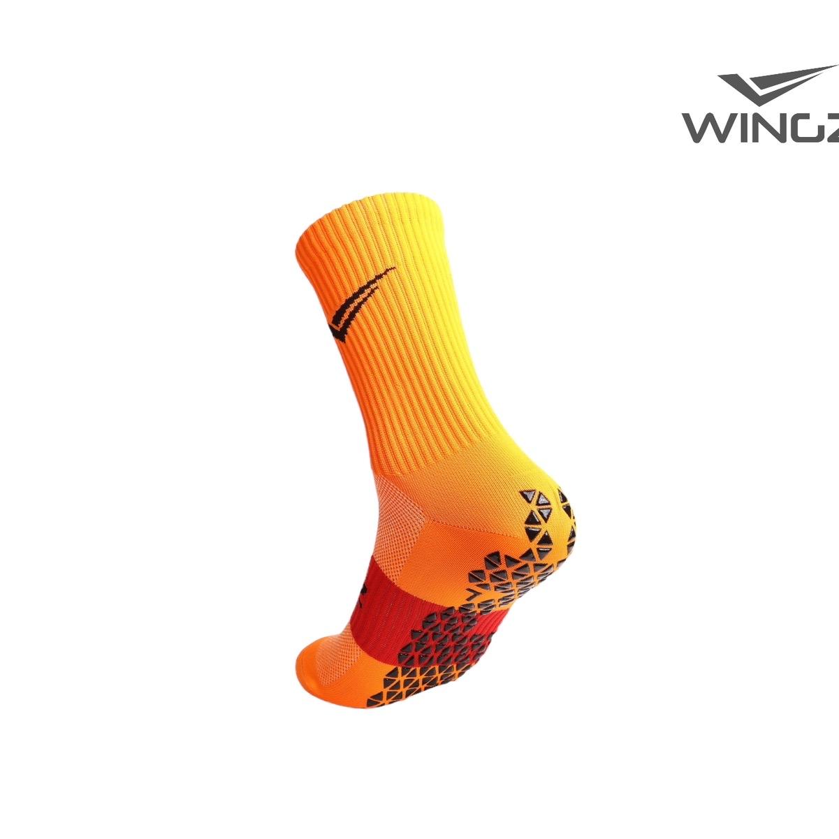 ถุงเท้ากันลื่น WZ-8300 สีส้ม