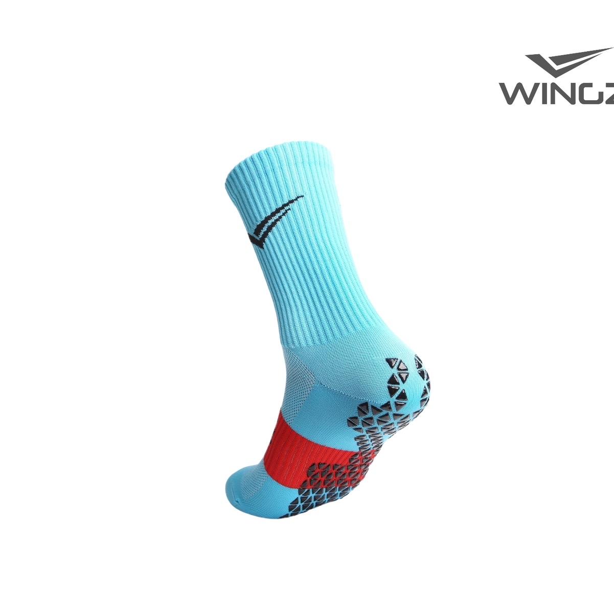 ถุงเท้ากันลื่น WZ-8300 สีฟ้า